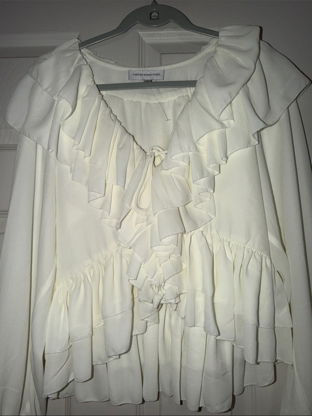 Torn by Ronny Kobo Rhea Ruffle Top - Picture 3 of 9